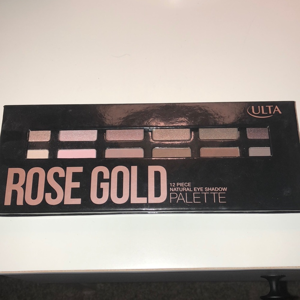 Rose Gold eyeshadow palette
